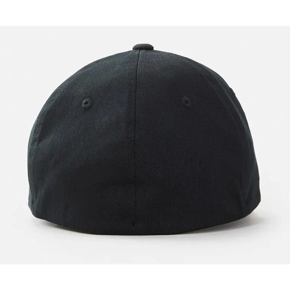 Rip Curl Men's Australia Heritage Desto Flex Fit Hat Cap - Black - Picture 3 of 3